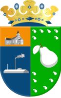 Logo Dorpsbelangen groen-oranje-blauw (Transparante achtergrond) zonder tekst eigen aanpassing